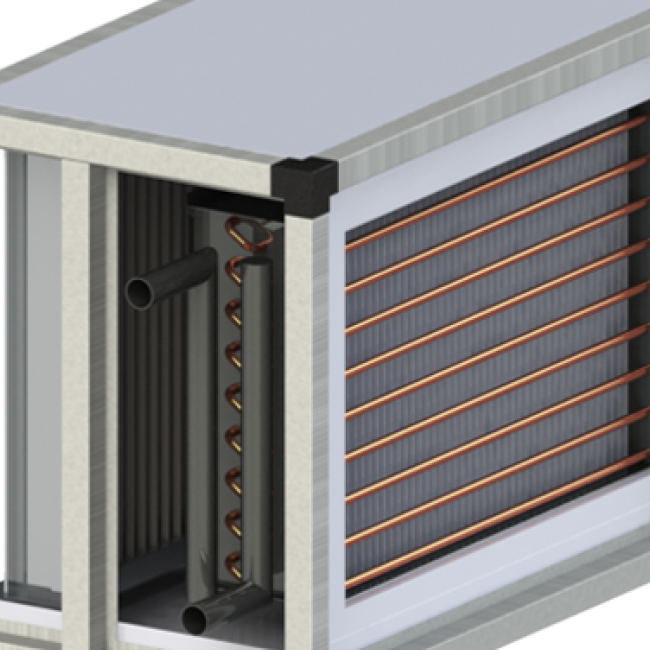 Секция водяного воздухоохладителя