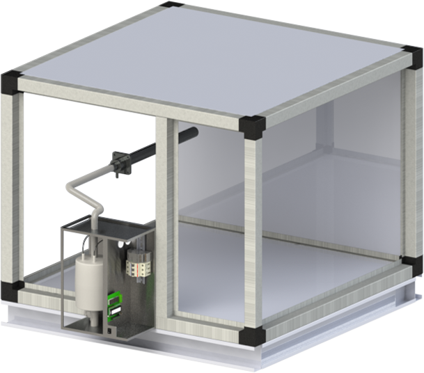 Секция парового увлажнителя